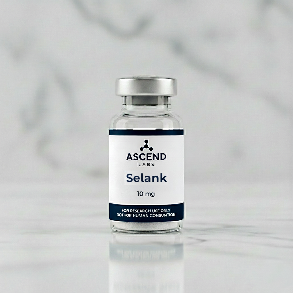 Selank research vial